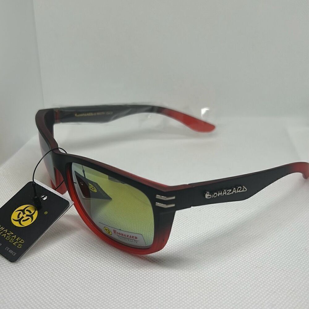 Biohazard Classic Mirrored Mens Sunglasses